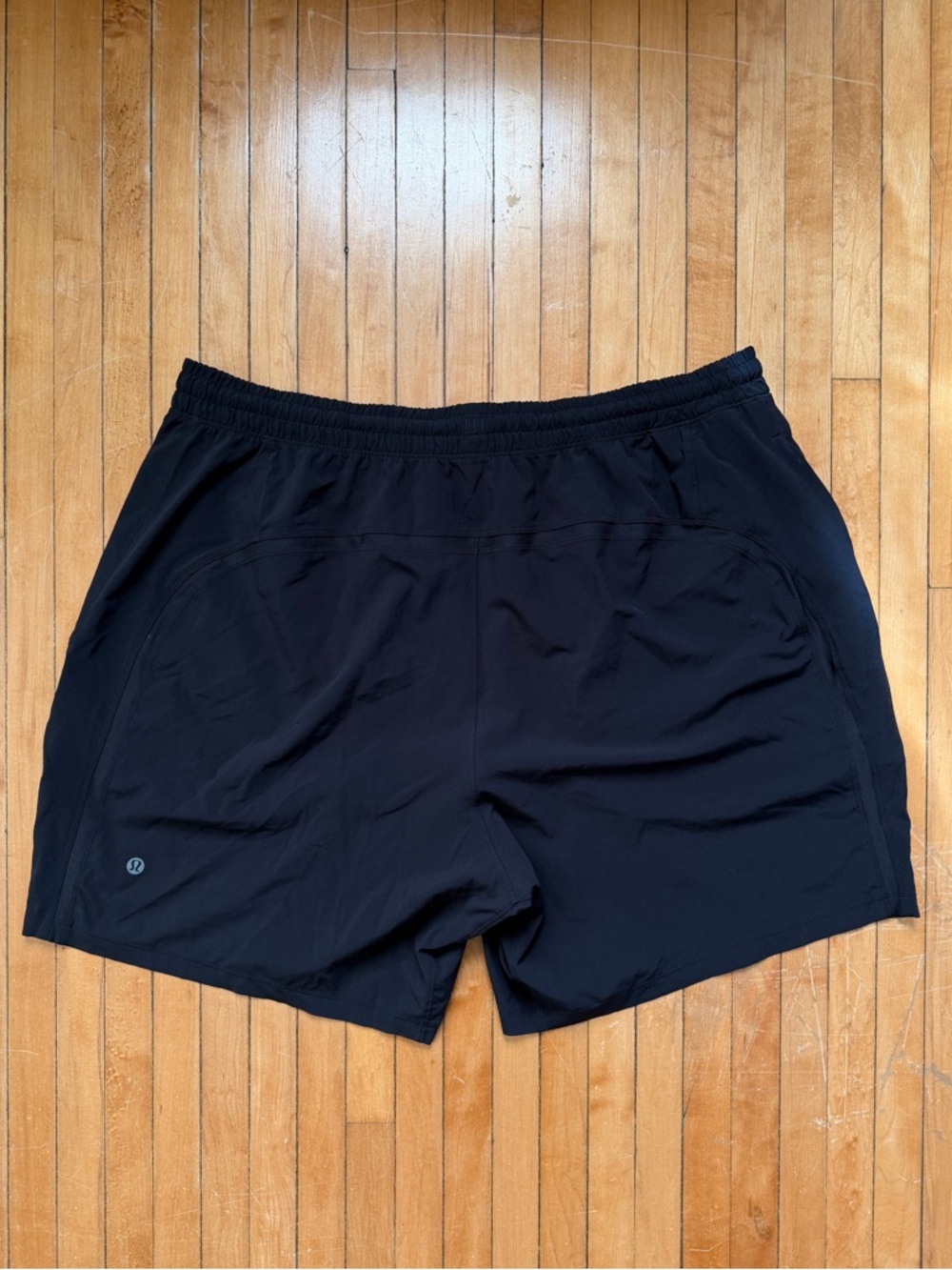 Lululemon Pace Breaker 5” Linerless Shorts Mens Black LM7AL5S Gym Running Sz.XXL
